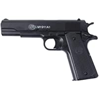 Nfl Airsoft Pistola Colt 1911 a1 h.p.a. (Joule &lt-0-5) con un tobogán de metal